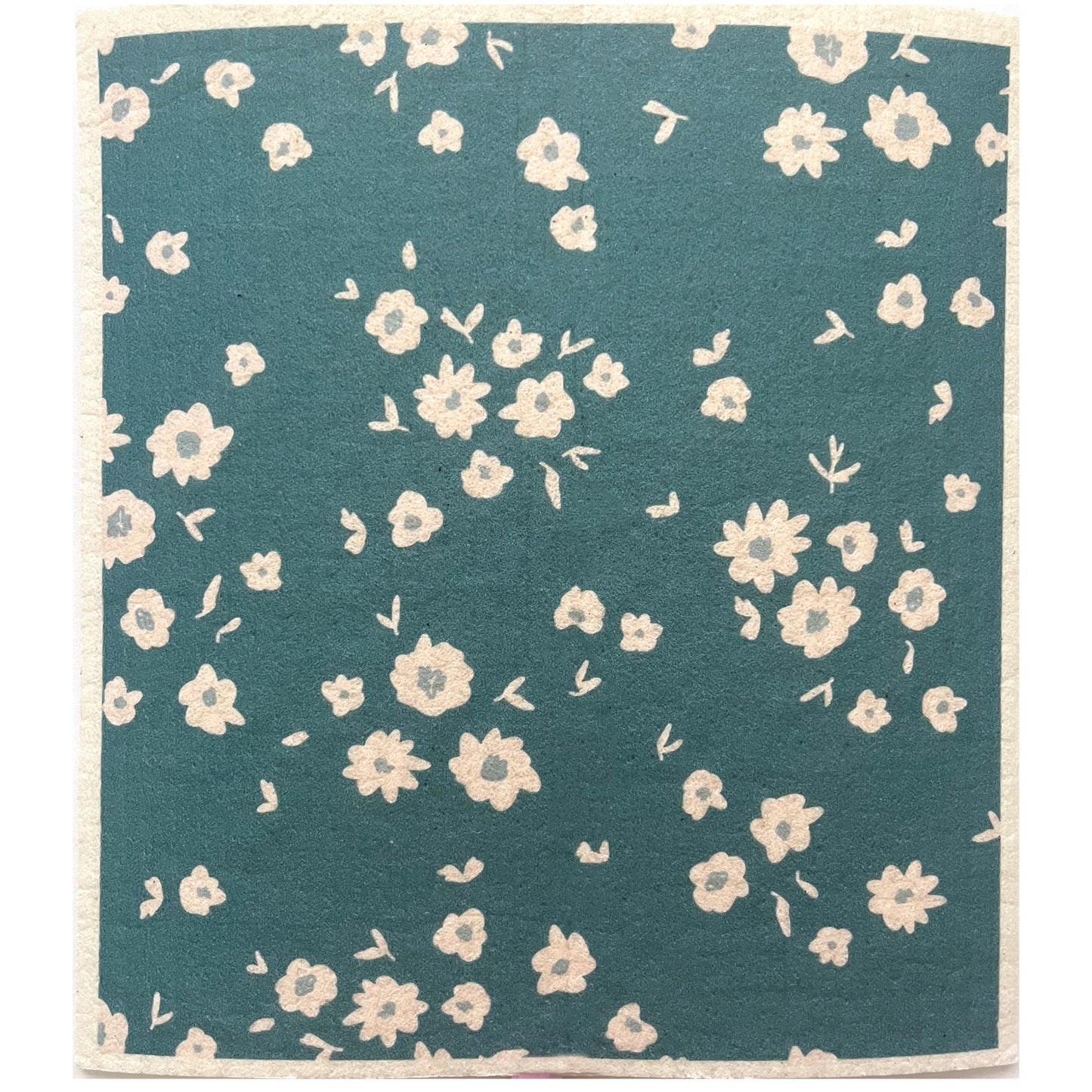 Vintage floral&nbsp;design&nbsp;printed swedish dish cloth